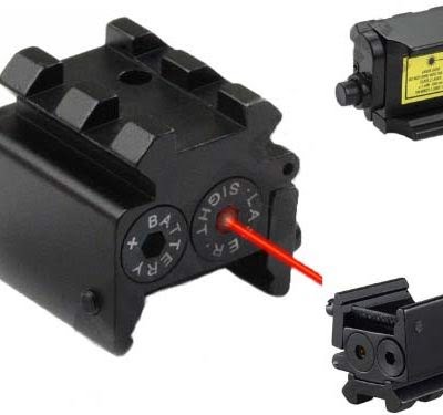 Airsoft Pistol Laser (Red) with RIS Rail 2